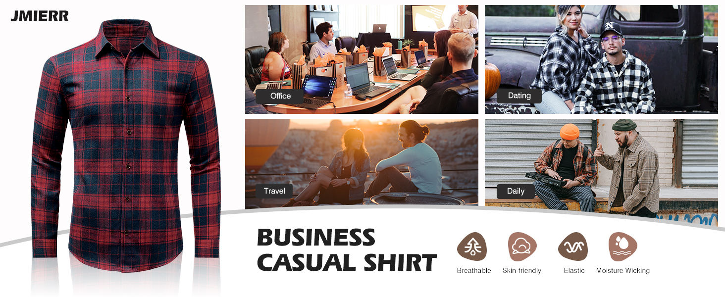 Casual Cotton Flannel Shirt