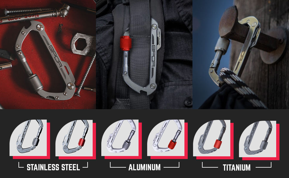 carabiner keychain heavy duty carabiner climbing gear keychain multitool keychain carabiner edc