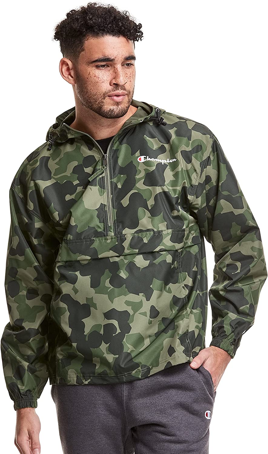 Champion Men's Stadium Packable Jacket (Retired Colors)