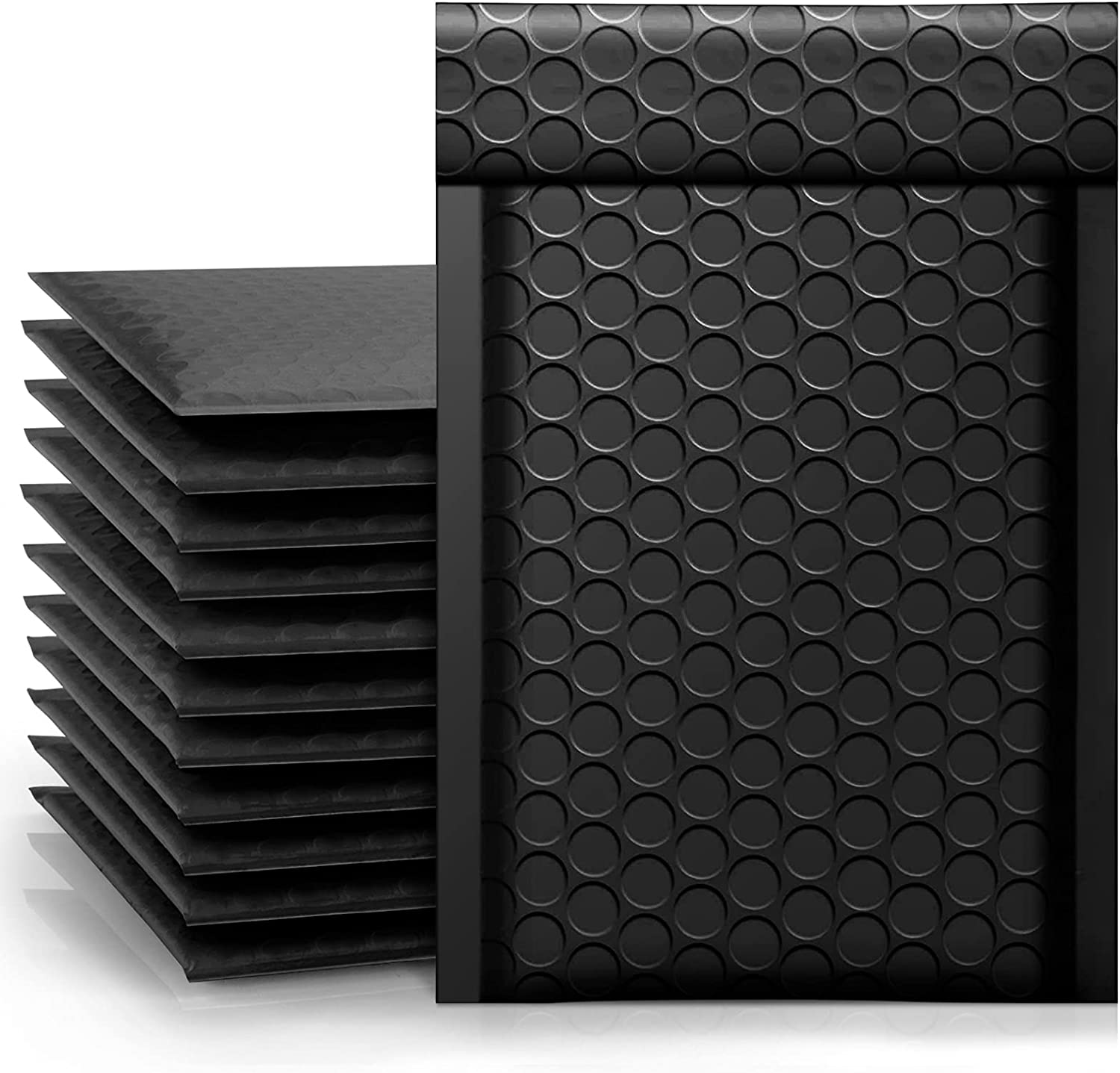 Metronic Bubble Mailers 6x10 Inch 25 Pack, Waterproof Padded Envelopes, Cushioning Self Seal Adhesive Padded Mailers for Shipping Bags,Boutique,Small Business,Black Bulk #0