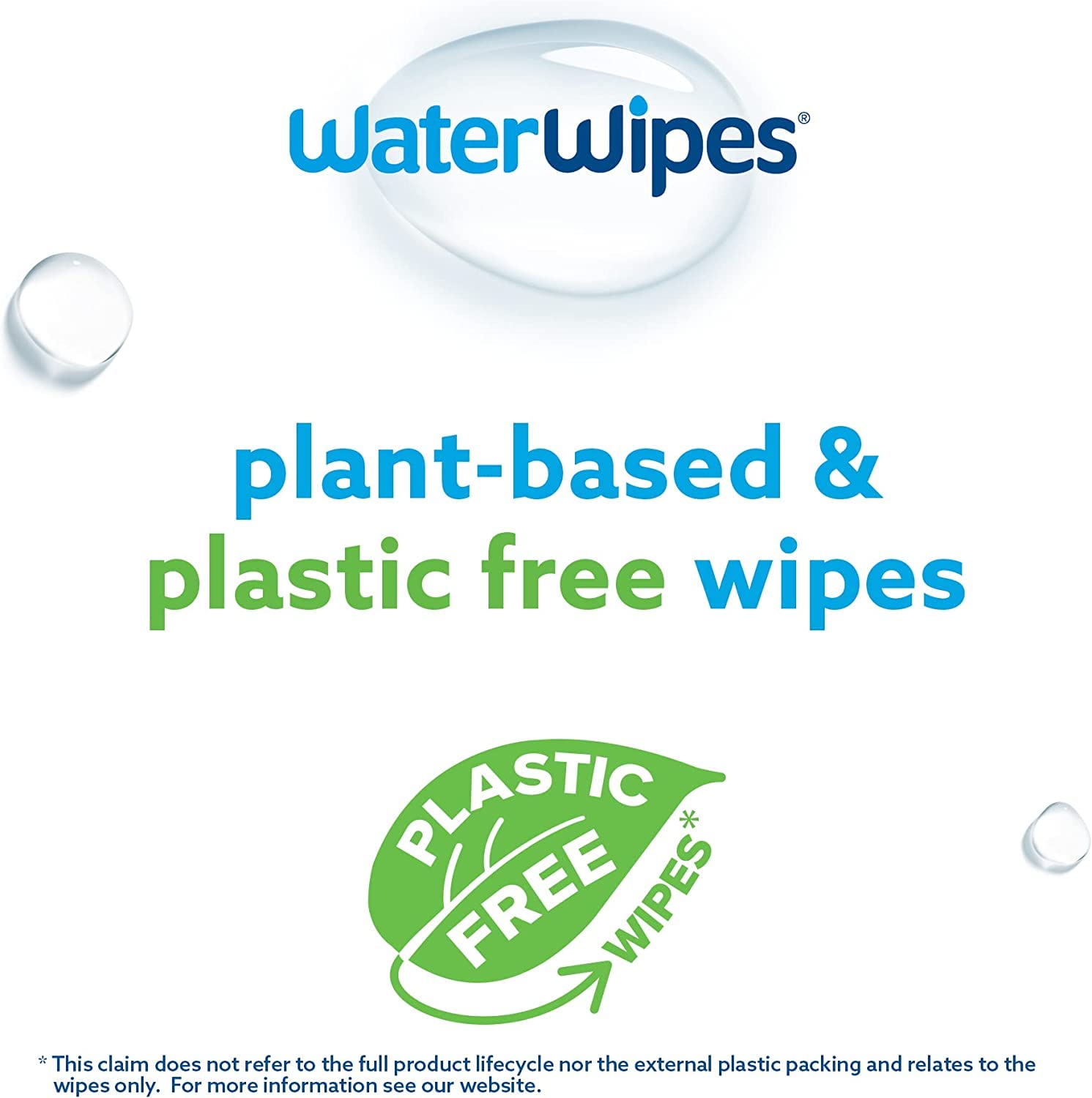 WaterWipes Plastic Free XL Bathing,Toddler   Baby Wipes, 99.9  Water Based Wipes, Unscented  Hypoallergenic for Sensitive Skin, 16 Count 1 pack Packaging May Vary