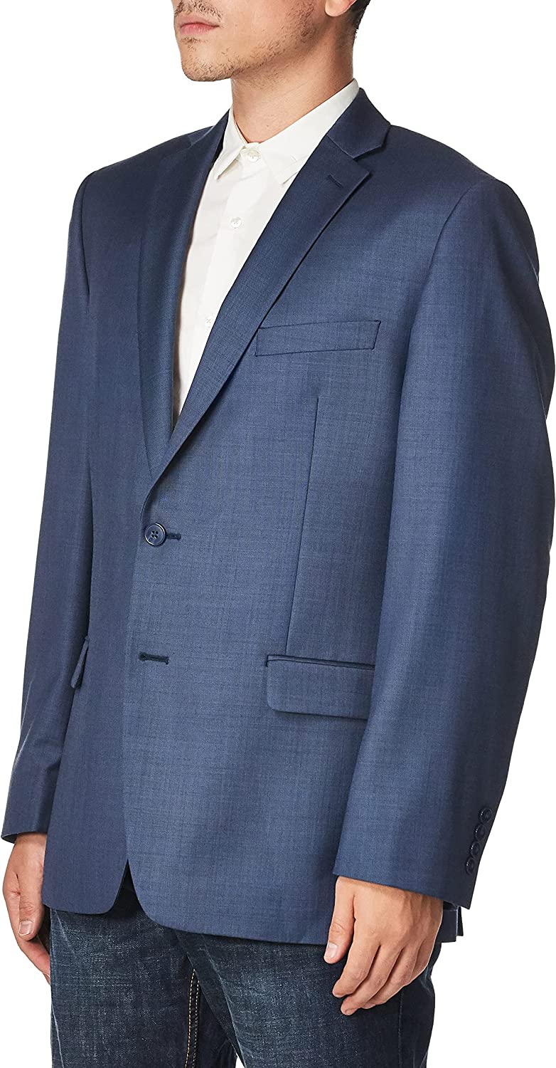 Calvin Klein Men's Modern Fit Suit Separates-Custom Jacket & Pant Size Selection