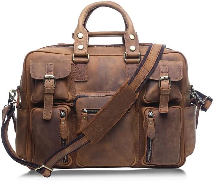 The Tote Bags for Women Canvas/Leather Crossbody Bags Tote Purse Handbags for Women Tote Bag with Zipper for Travel， Work