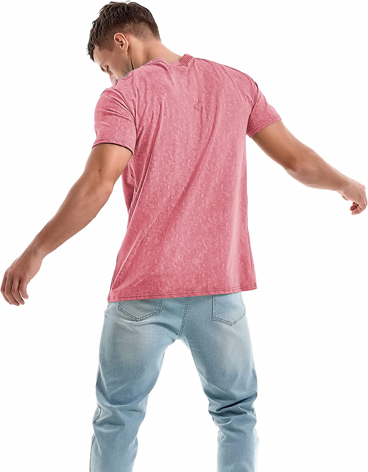 KLIEGOU Men's T-Shirts - Premium Cotton Crew Neck Tees S - 3XL