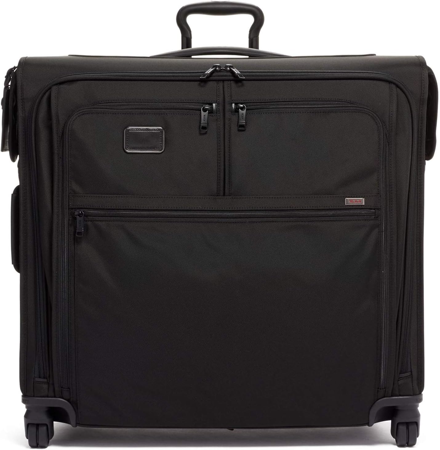 TUMI Alpha 3 Extended Trip 4-Wheeled Garment Bag with TSA Lock - Stores Suits, Coats, Dresses, and Shoes - Black