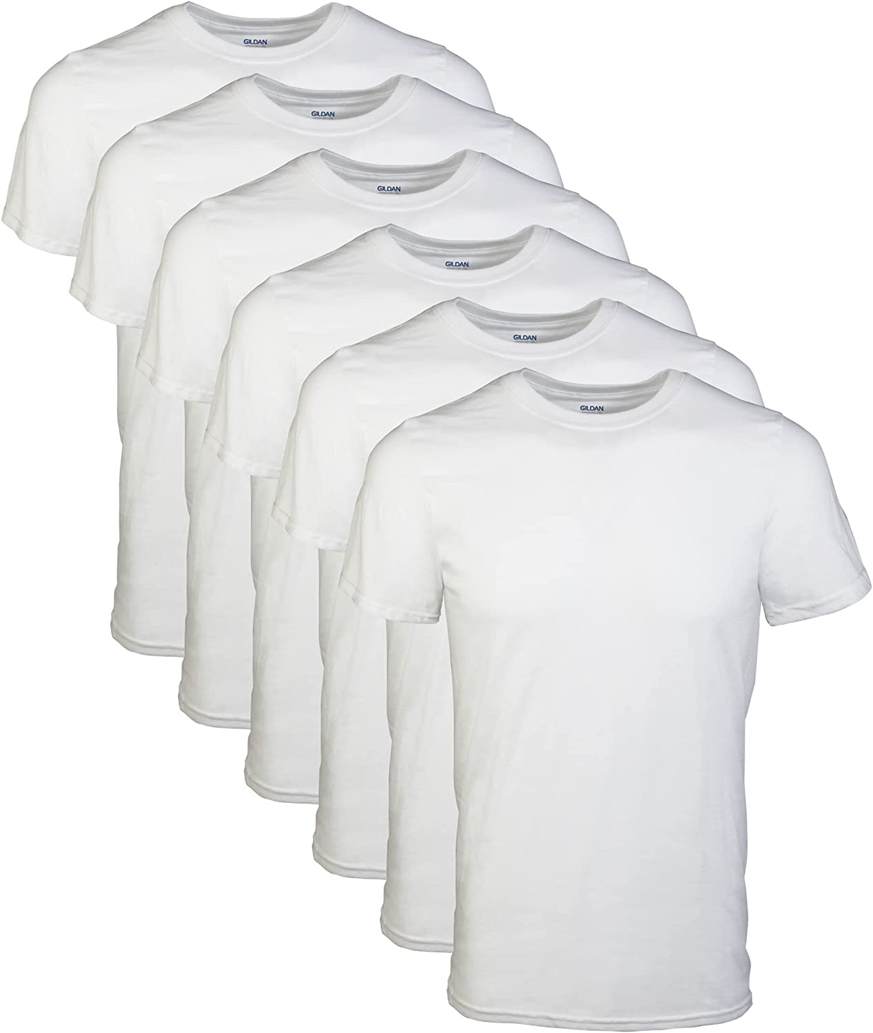 Gildan Men's Crew T-Shirts, Multipack, Style G1100