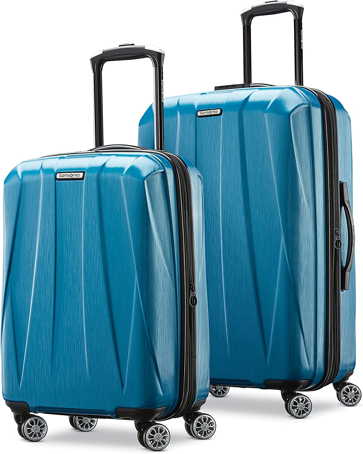 Samsonite Centric 2 Hardside Expandable Luggage with Spinner Wheels, Caribbean Blue, 2-Piece Set (20/24)
