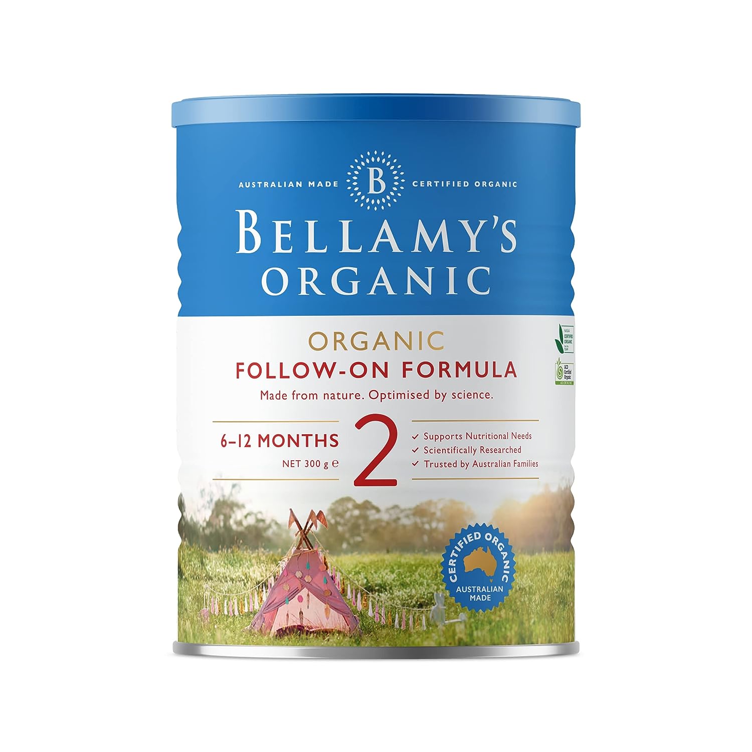 Bellamy's Organic, Step 1 Infant Formula, 0-6m