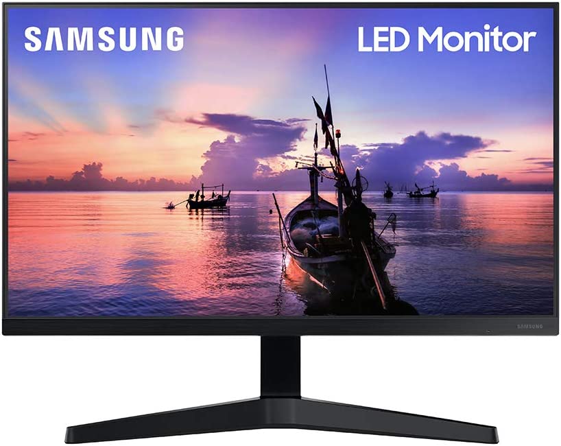SAMSUNG T35F Series 27-Inch FHD 1080p Computer Monitor, 75Hz, IPS Panel, HDMI, VGA (D-Sub), 3-Sided Border-Less, FreeSync (LF27T350FHNXZA)