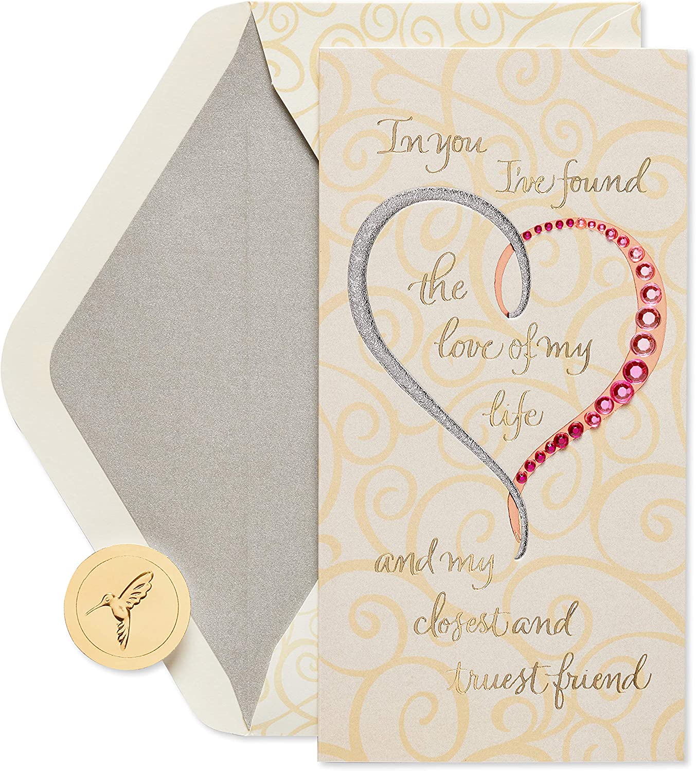 Papyrus Anniversary Card (With All My Heart)