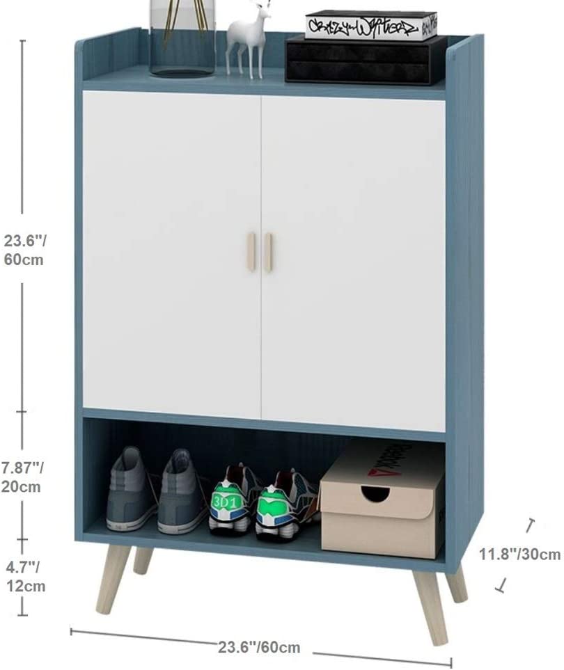 GDLMA Storage Cabinet, Blue Sideboard,Multi-Function Shoes Case for Hallway,Dining Room,Kitchen or Bedroom